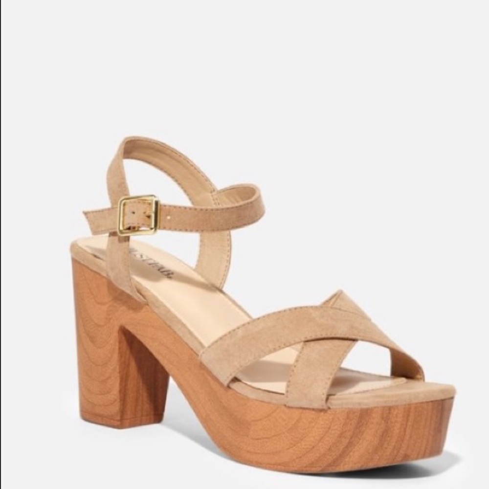 Platform Heeled Sandals